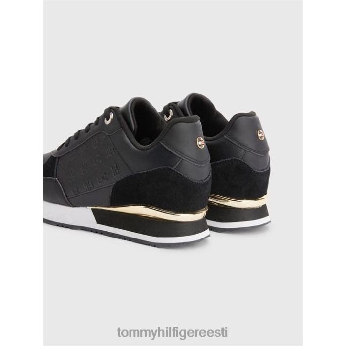 metallist monogrammiga reljeefne toss RJV6220921 must Tommy Hilfiger