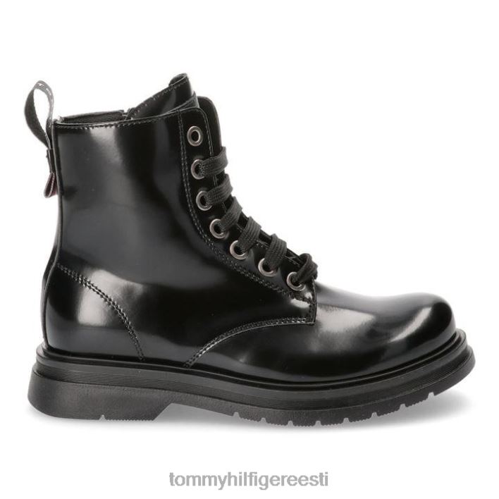 patenteeritud pitsist saapad RJV6219628 must 999 Tommy Hilfiger