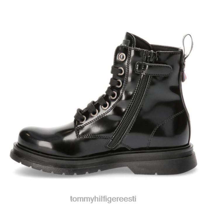 patenteeritud pitsist saapad RJV6219628 must 999 Tommy Hilfiger