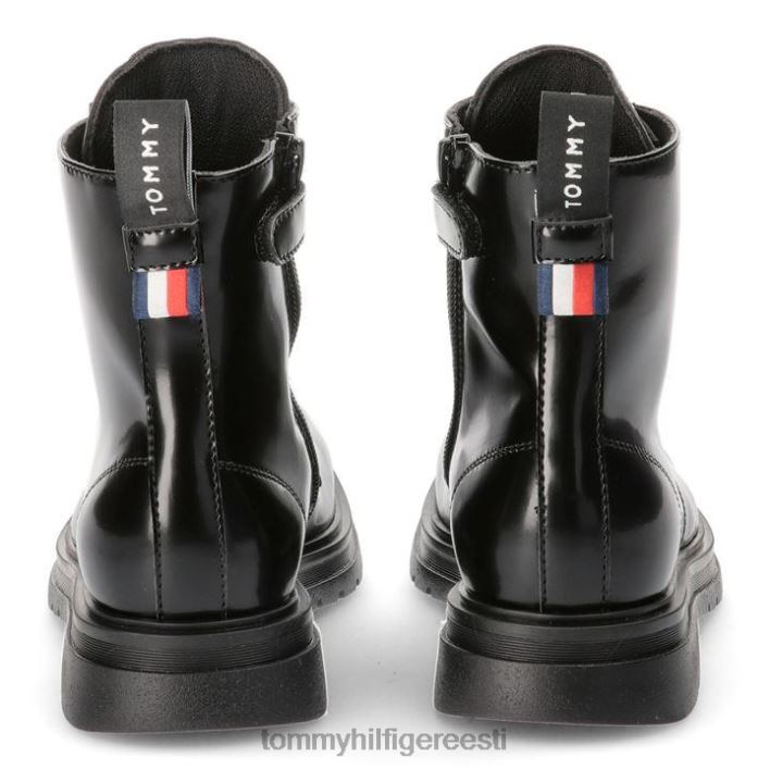 patenteeritud pitsist saapad RJV6219628 must 999 Tommy Hilfiger