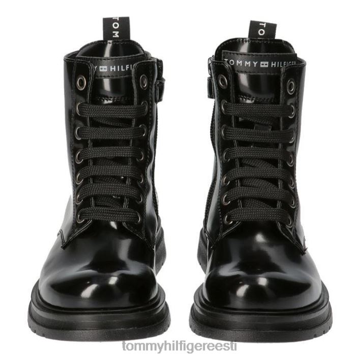 patenteeritud pitsist saapad RJV6219628 must 999 Tommy Hilfiger