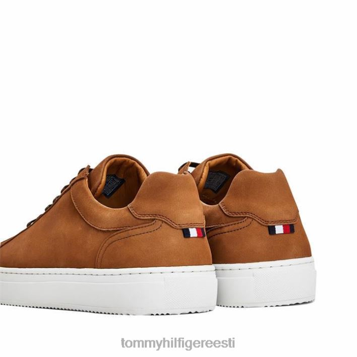 premium cupsole nubukist trenažöörid RJV6219948 konjak/valge Tommy Hilfiger