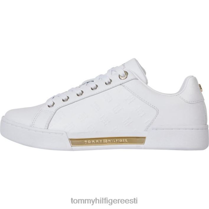reljeefse monogrammiga tossud RJV6219779 valge Tommy Hilfiger