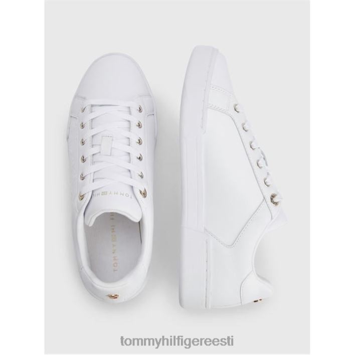 reljeefse monogrammiga tossud RJV6219779 valge Tommy Hilfiger
