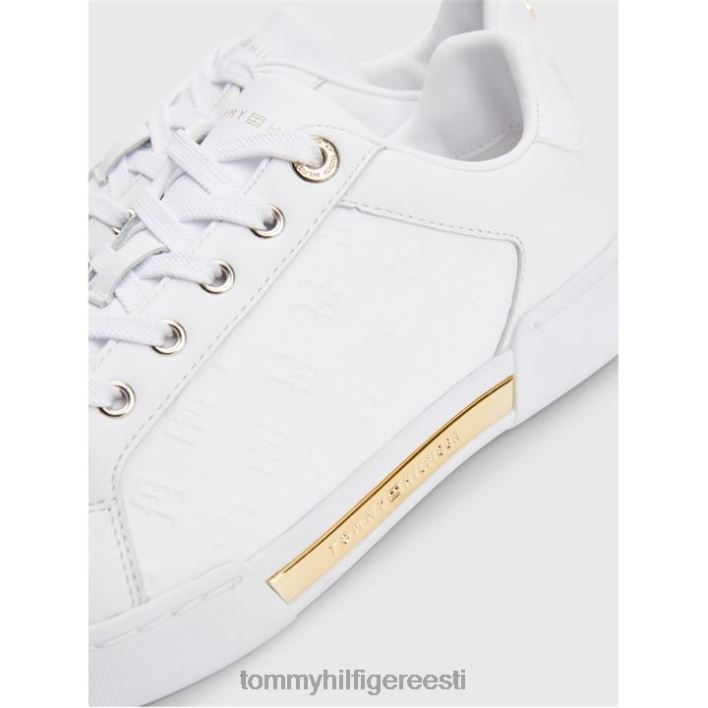 reljeefse monogrammiga tossud RJV6219779 valge Tommy Hilfiger