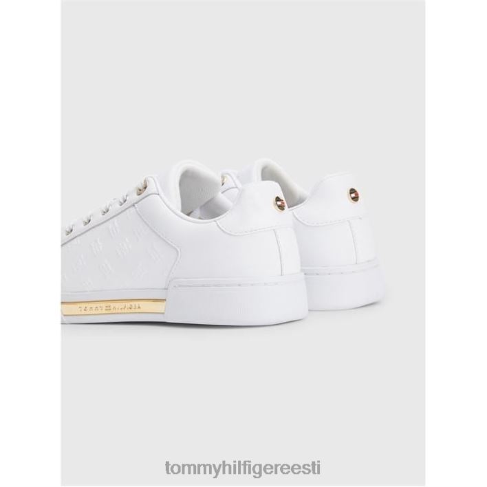 reljeefse monogrammiga tossud RJV6219779 valge Tommy Hilfiger