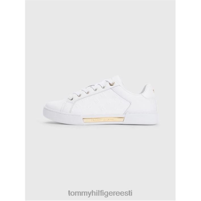 reljeefse monogrammiga tossud RJV6219779 valge Tommy Hilfiger