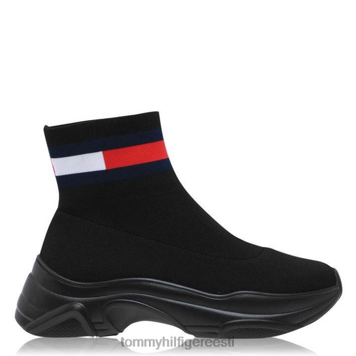 sokid trenažöörid RJV6219549 mustad voodid Tommy Hilfiger