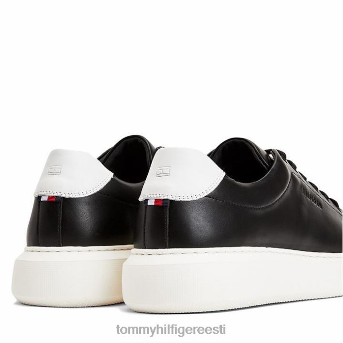tipptõste madalad trenažöörid RJV6220224 must valge Tommy Hilfiger