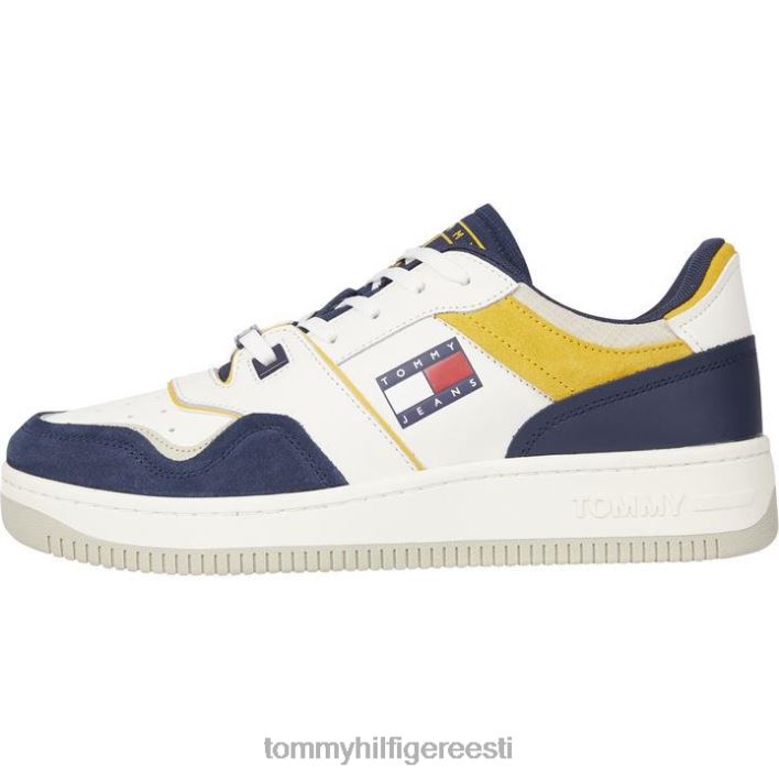 tommy teksade dekonstrueeritud korv RJV6220683 valge/merepunane c87 Tommy Hilfiger