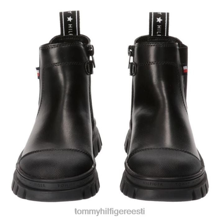 vastupidavad chelsea saapad RJV6219649 must 999 Tommy Hilfiger