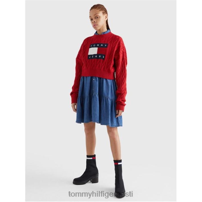 veekindlad silmkoelised saapad RJV6220920 must Tommy Hilfiger