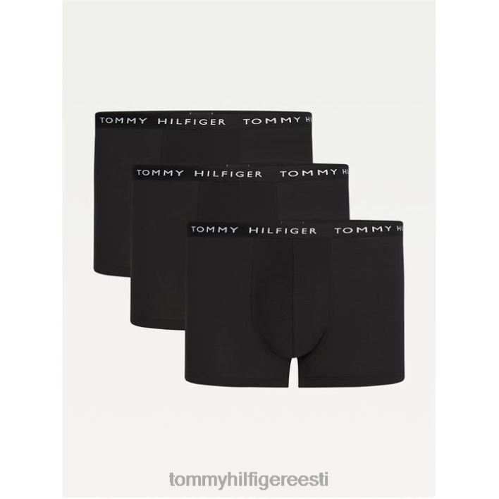 3 pakki kohvrid RJV6219686 must Tommy Hilfiger