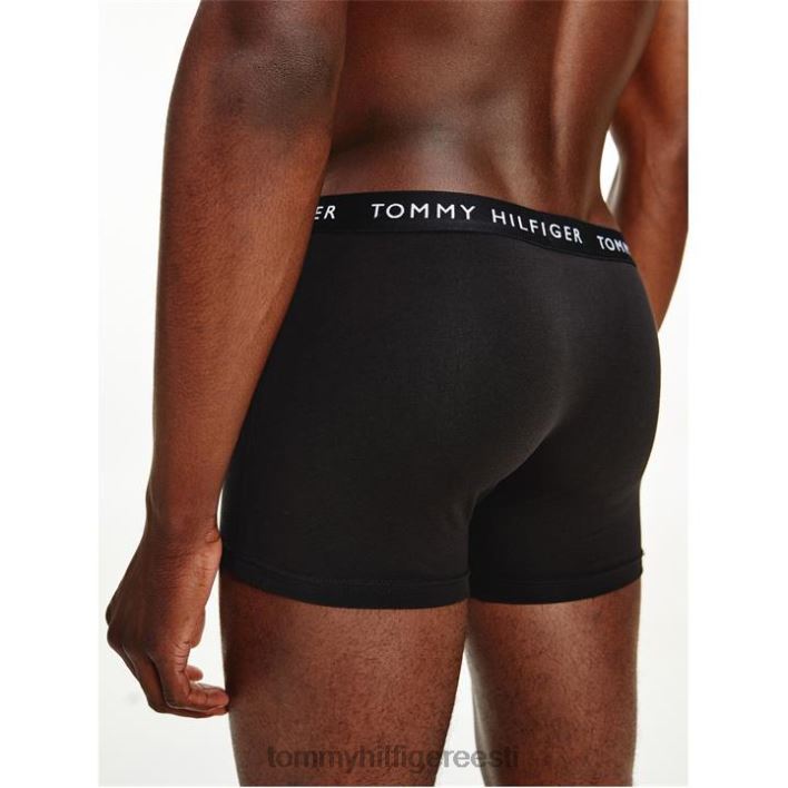 3 pakki kohvrid RJV6219686 must Tommy Hilfiger