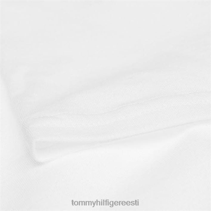 Meeskonnakaelusega tee RJV6219520 valge Tommy Hilfiger