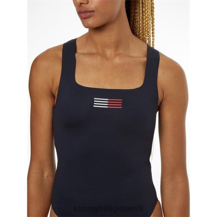 Racerback ühes tükis RJV6220805 kõrbe taevas Tommy Hilfiger