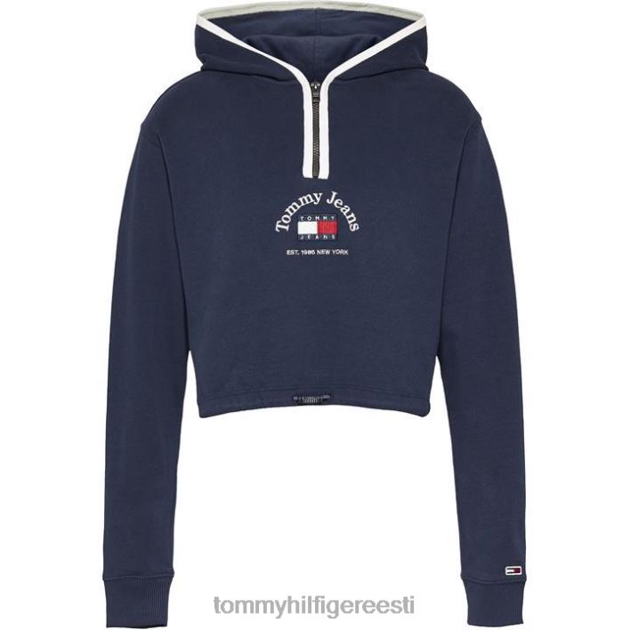 ajatu crop hoodie RJV6220878 Twlightt Navy c87 Tommy Hilfiger