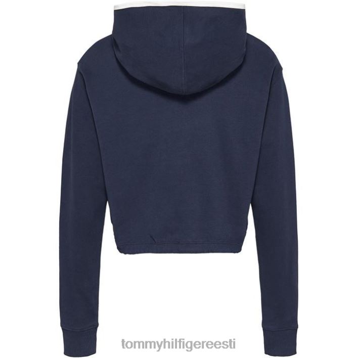 ajatu crop hoodie RJV6220878 Twlightt Navy c87 Tommy Hilfiger