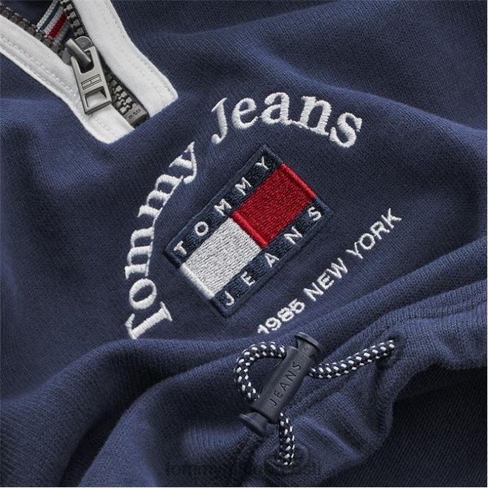 ajatu crop hoodie RJV6220878 Twlightt Navy c87 Tommy Hilfiger