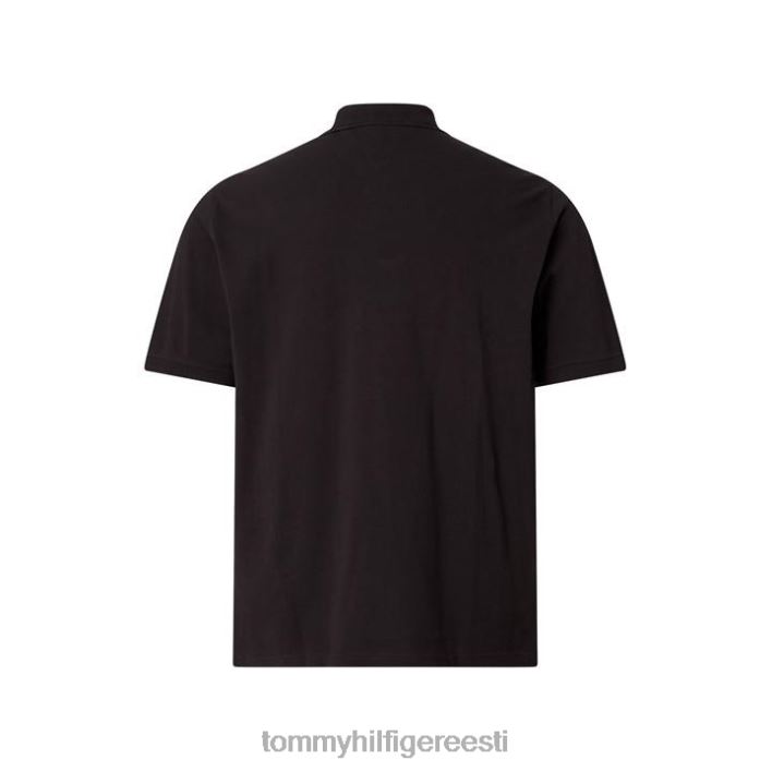 bt ümara logoga polosärk RJV6219669 must Tommy Hilfiger