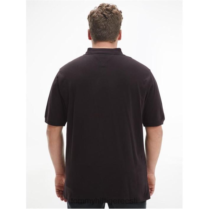 bt ümara logoga polosärk RJV6219669 must Tommy Hilfiger