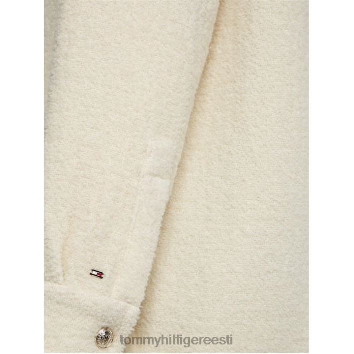 bukleevillasegu lühike jakk RJV6220995 ecru ybl Tommy Hilfiger