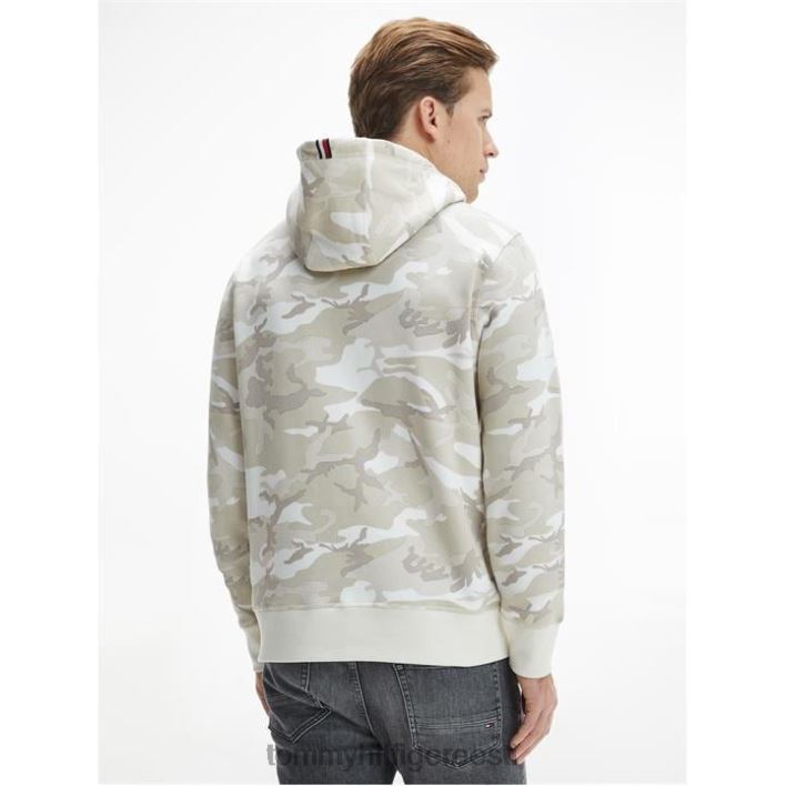 camo tommy logoga kapuuts RJV6219573 ecru camo 0k4 Tommy Hilfiger