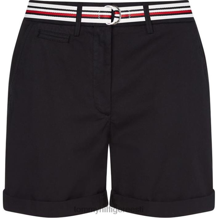 chino vöö lühikesed püksid RJV6220213 mustad voodid Tommy Hilfiger