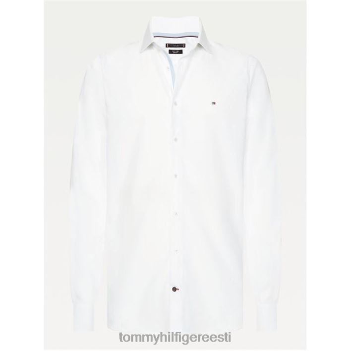 core poplin klassikaline õhuke särk RJV6219708 valge Tommy Hilfiger