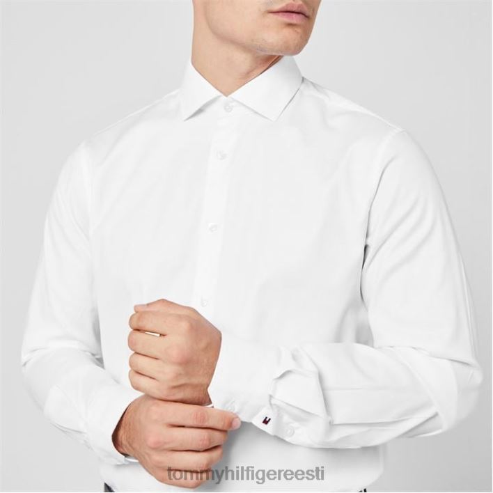 core stretch oxfordi õhuke särk RJV6219716 valge Tommy Hilfiger