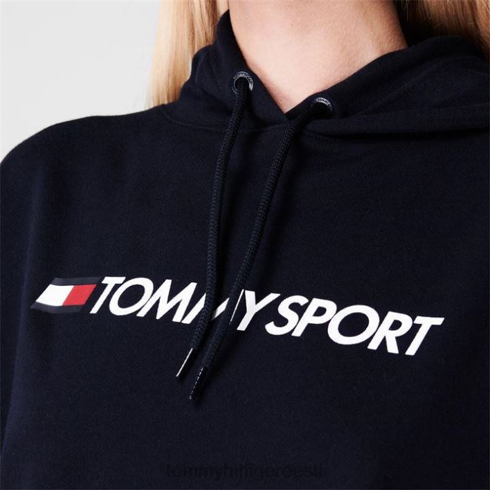 crop hoodie RJV6220856 kõrbe taevas Tommy Hilfiger