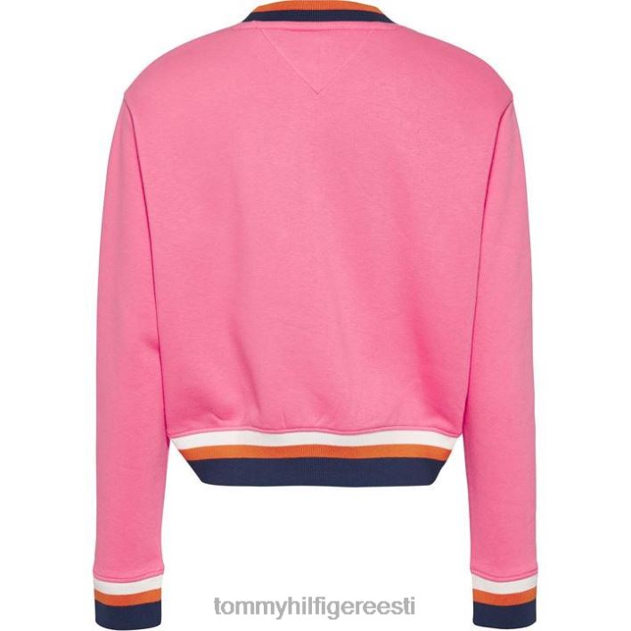 crop tiping crew kampsun RJV6220873 botnicl roosa tif Tommy Hilfiger