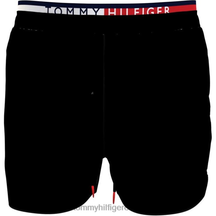 dbl wb sf keskmine pingutusnöör RJV6220047 must Tommy Hilfiger