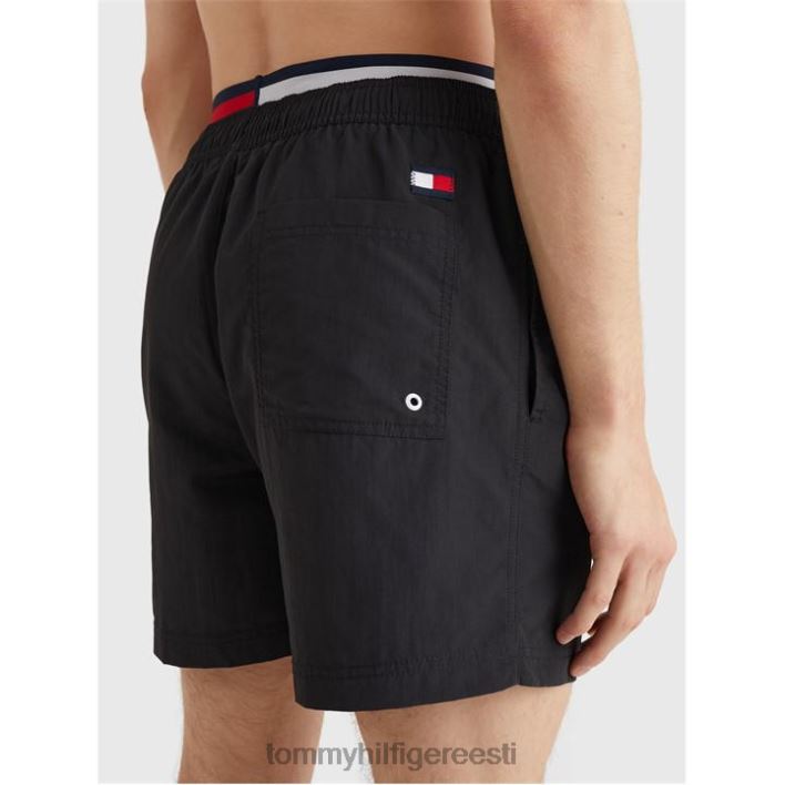 dbl wb sf keskmine pingutusnöör RJV6220047 must Tommy Hilfiger