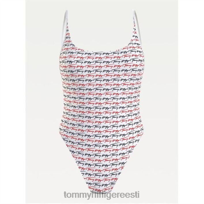 dna ujumistrikoo RJV6220681 punane/merepunane Tommy Hilfiger