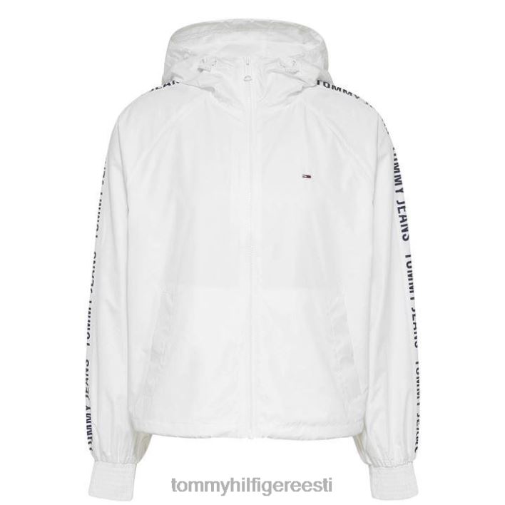 hõbedast lindist tuulejope RJV6220631 ybr valge Tommy Hilfiger