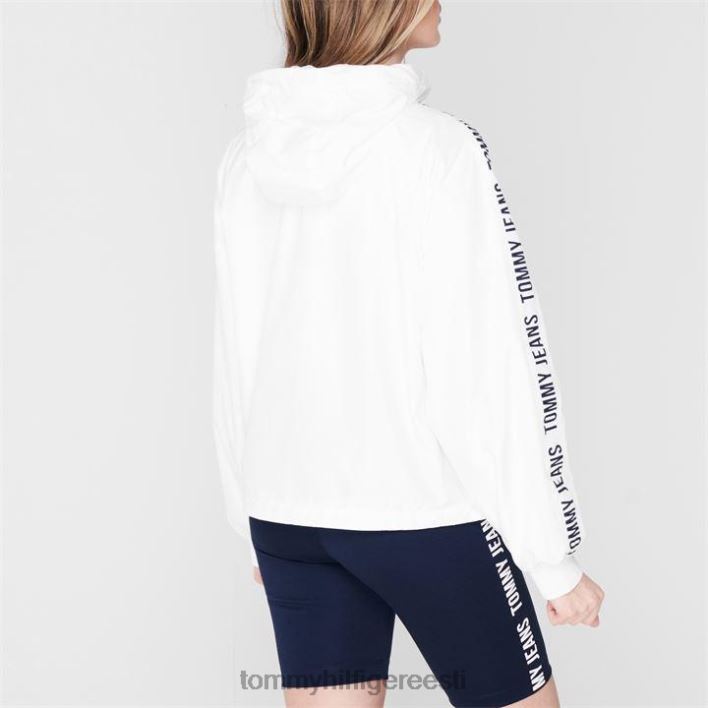 hõbedast lindist tuulejope RJV6220631 ybr valge Tommy Hilfiger