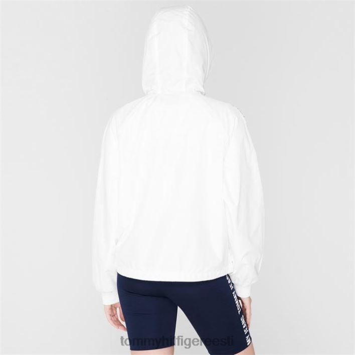 hõbedast lindist tuulejope RJV6220631 ybr valge Tommy Hilfiger