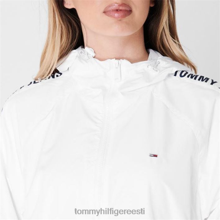 hõbedast lindist tuulejope RJV6220631 ybr valge Tommy Hilfiger