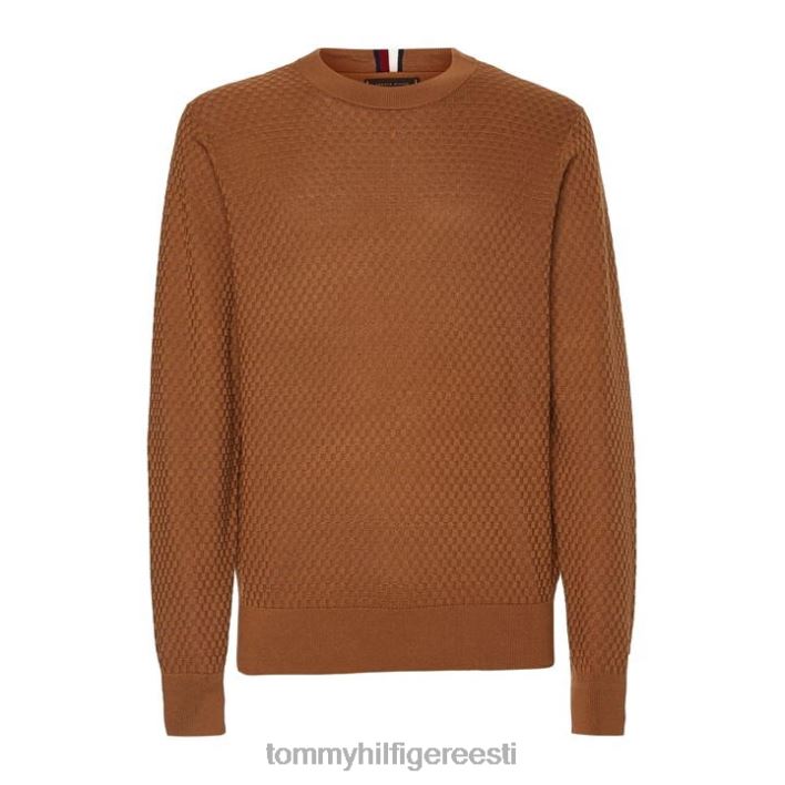 hõlmikstruktuuri meeskonnakael RJV6220969 kõrbe khaki gw5 Tommy Hilfiger