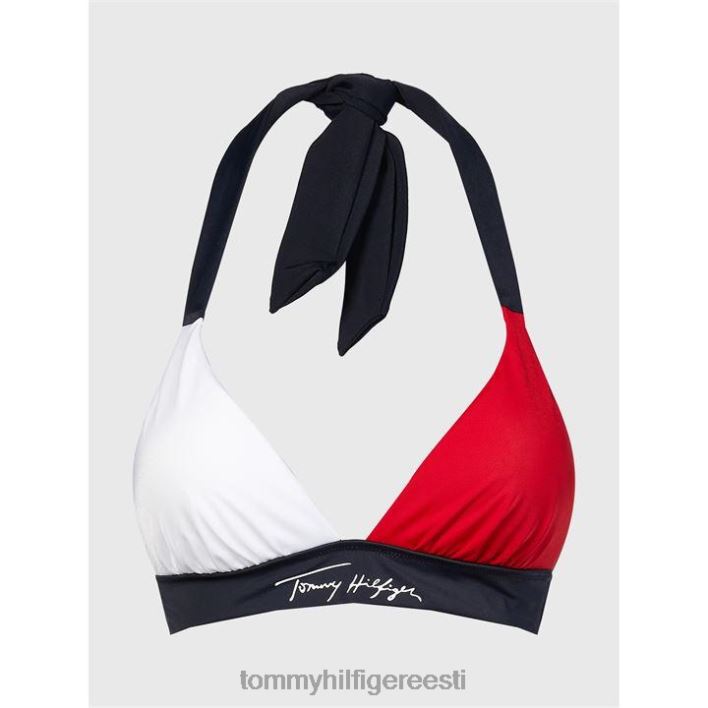 halterneck push up bikiinitop RJV6219704 kõrbe taevas Tommy Hilfiger