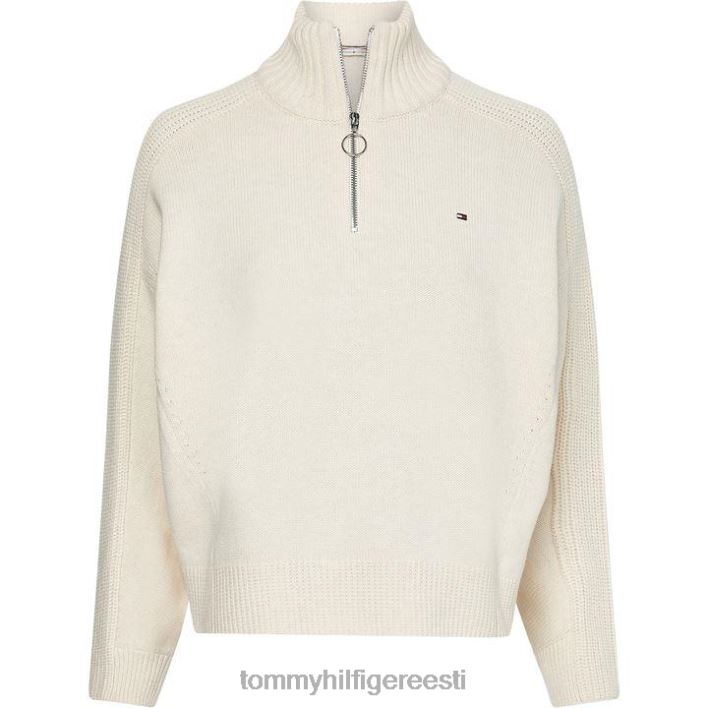 hayana lukuga kõrge kaelusega kampsun RJV6219883 ekru Tommy Hilfiger