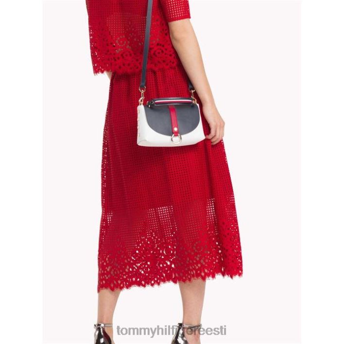 helena laserlõikega midiseelik RJV6220743 kirss Tommy Hilfiger