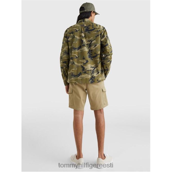 hooajaline camo mustriga särk jakk RJV6220318 metsahari 0h7 Tommy Hilfiger
