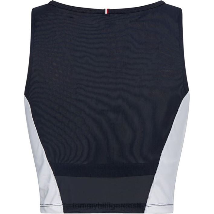 õhuke 2in1 värviplokist paagitop RJV6220411 kõrbetaevas/punane Tommy Hilfiger