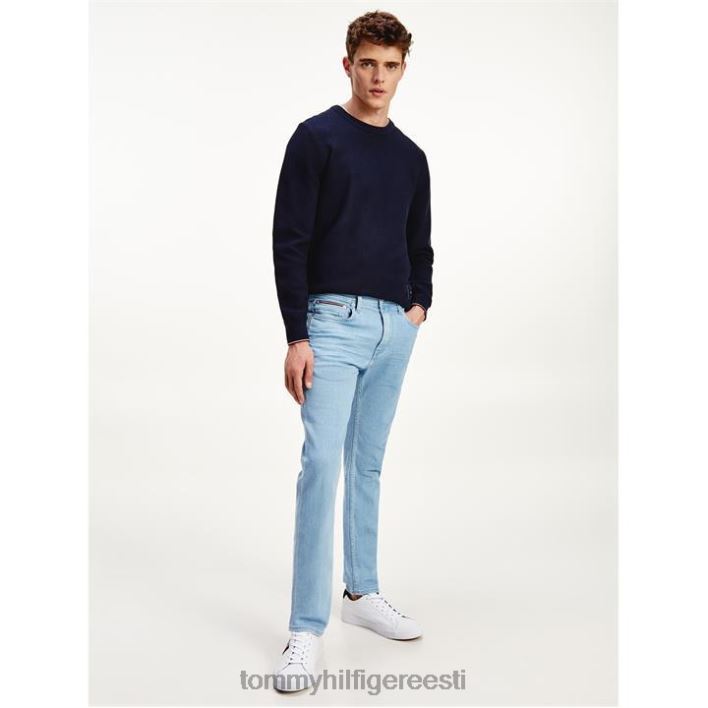 õhukesed bleeckr str teksad RJV6220614 kuu sinine 1aa Tommy Hilfiger