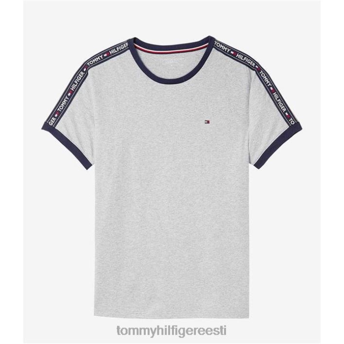 hwk teip t-särk RJV6219697 hall kanarbik Tommy Hilfiger