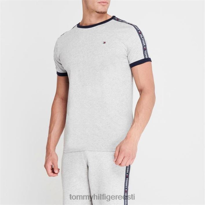 hwk teip t-särk RJV6219697 hall kanarbik Tommy Hilfiger