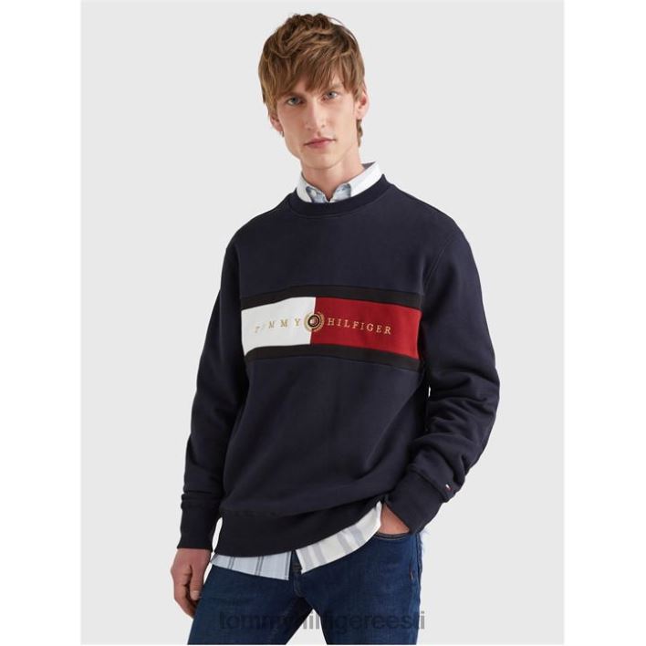 ikooni sisestamine crewneck RJV6219817 kõrbe taevas dw5 Tommy Hilfiger