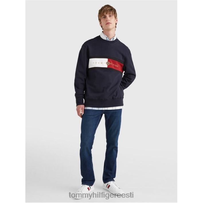 ikooni sisestamine crewneck RJV6219817 kõrbe taevas dw5 Tommy Hilfiger